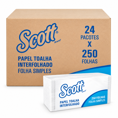 toalha interfolhada Scott