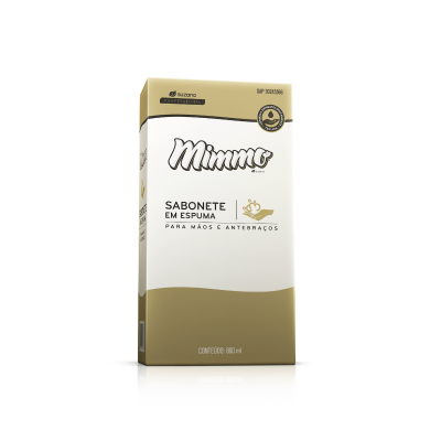 sabonete espuma mimmo