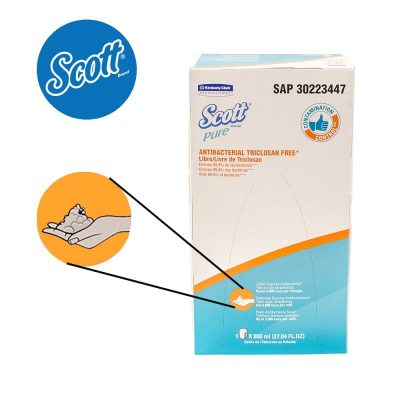 Sabonete Espuma Scott