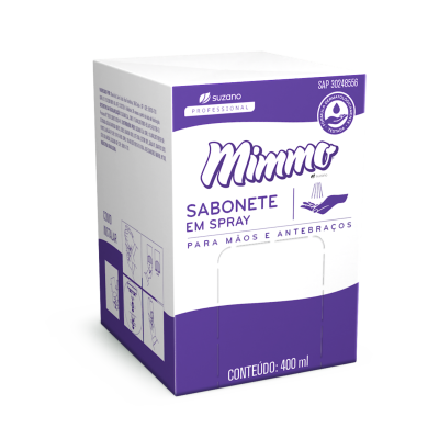 sabonete spray Mimmo 400ml